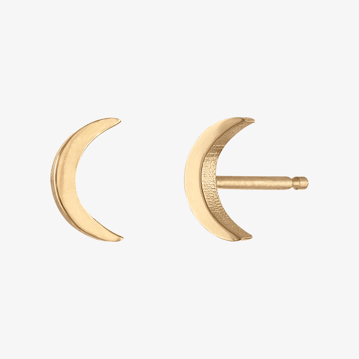 Gamma Phi Beta Moon Stud Earrings