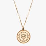 Georgetown Visitation Florentine Pendant Petite
