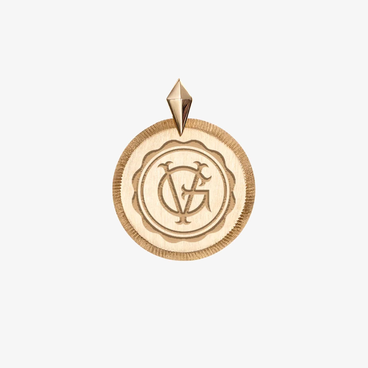 Georgetown Visitation Florentine Pendant Petite