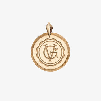 Georgetown Visitation Florentine Pendant Petite