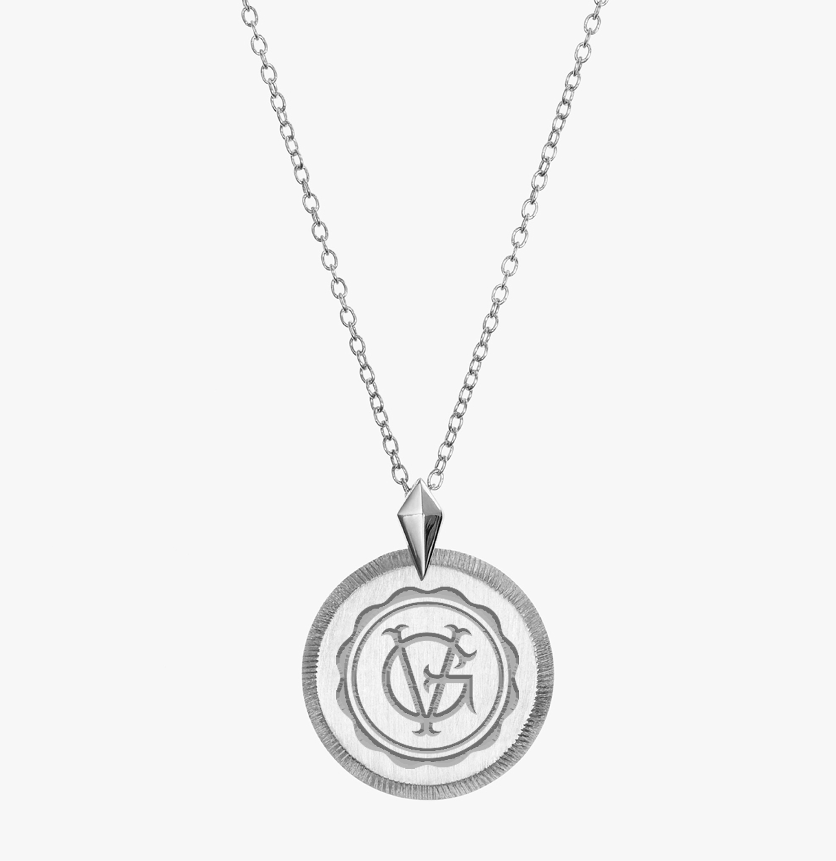 Georgetown Visitation Florentine Pendant Petite