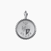 Gamma Phi Beta Sunburst Crest Pendant