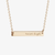 GW Raise High Horizontal Bar Necklace