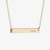 Georgetown Visitation Visi Horizontal Bar Necklace
