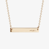 Georgetown Visitation Visi Horizontal Bar Necklace