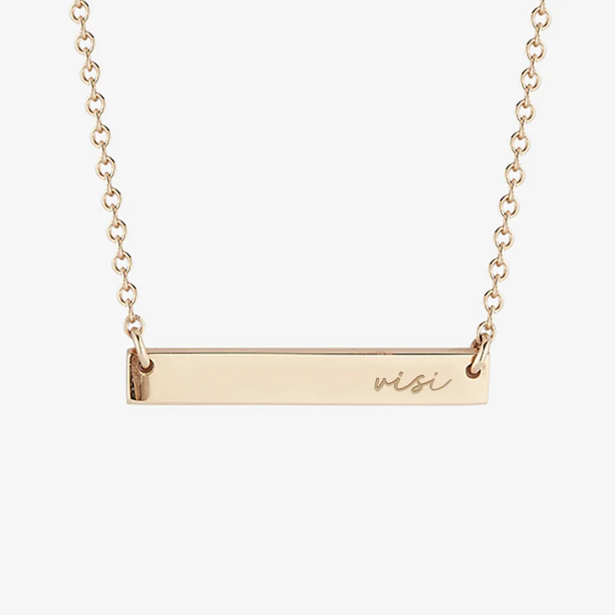 Georgetown Visitation Visi Horizontal Bar Necklace