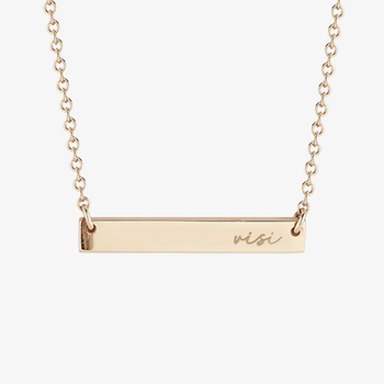 Georgetown Visitation Visi Horizontal Bar Necklace