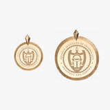 Georgia Tech Florentine Pendant