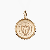 Georgia Tech Sunburst Pendant