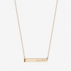 Georgia Tech Go Jackets Horizontal Bar Necklace