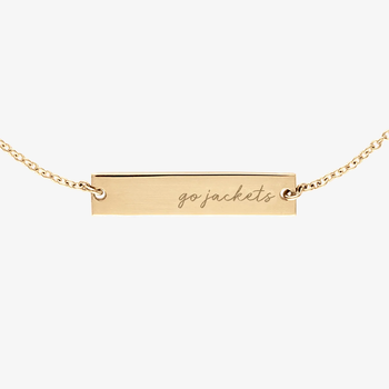 Georgia Tech Go Jackets Bracelet