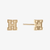 Harvard Logo Stud Earrings