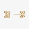 Harvard Logo Stud Earrings