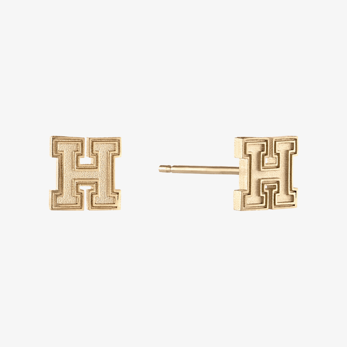 Harvard Logo Stud Earrings