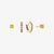 Yellow Citrine Stud Earring Bundle