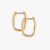 Mini U Hoop Earrings (Pair)