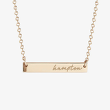 Hampton Horizontal Bar Necklace