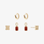 Harvard Florentine Earring Bundle