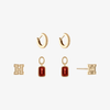 Harvard Florentine Earring Bundle