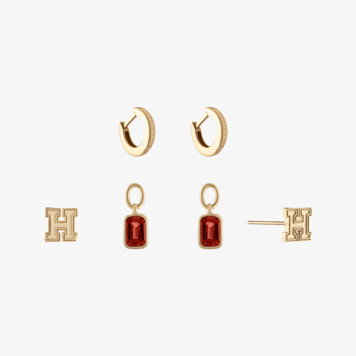 Harvard Florentine Earring Bundle