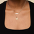 Arizona State University Horizontal Sun Devils Bar Necklace with Sunburst Bundle Necklace 