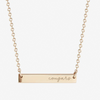 Houston Cougars Horizontal Bar Necklace