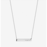Houston Cougars Horizontal Bar Necklace
