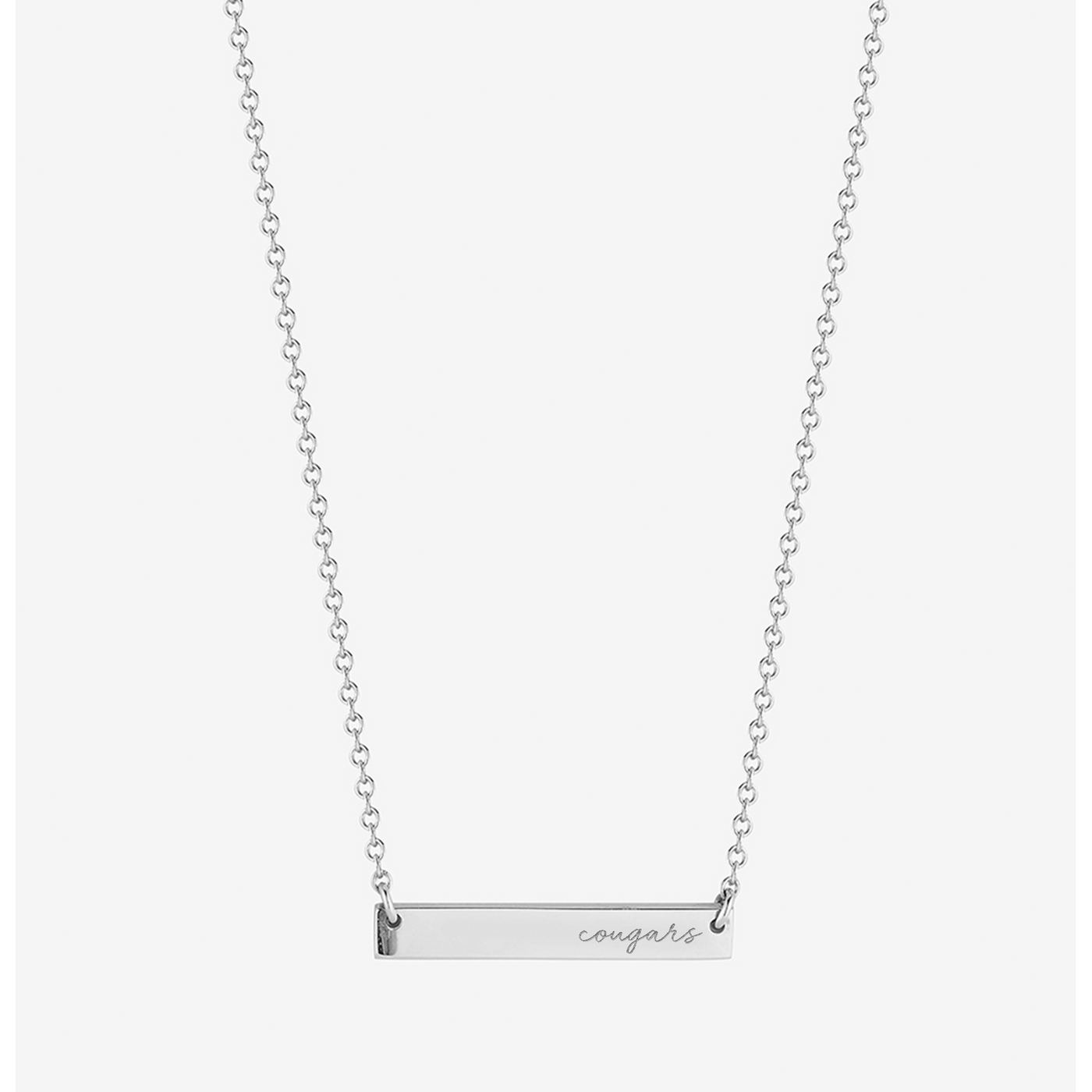 Houston Cougars Horizontal Bar Necklace