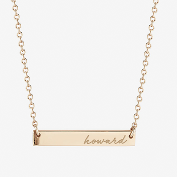 Howard Horizontal Bar Necklace