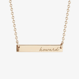 Howard Horizontal Bar Necklace