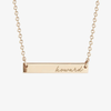 Howard Horizontal Bar Necklace