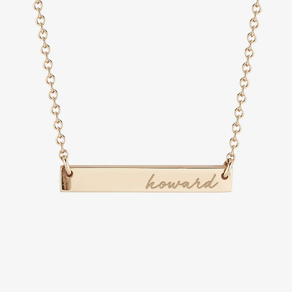 Howard Horizontal Bar Necklace