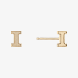 Illinois Logo Stud Earrings