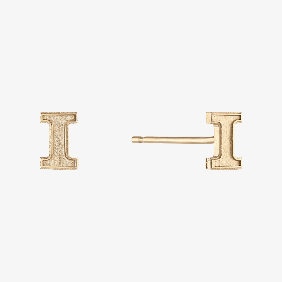 Illinois Logo Stud Earrings