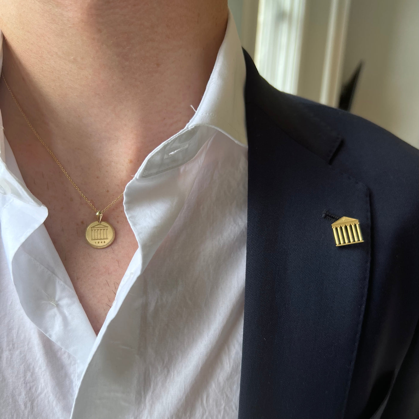 Ole MIss Lyceum Lapel Pin