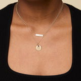 Indiana Hoosiers Horizontal Bar Necklace
