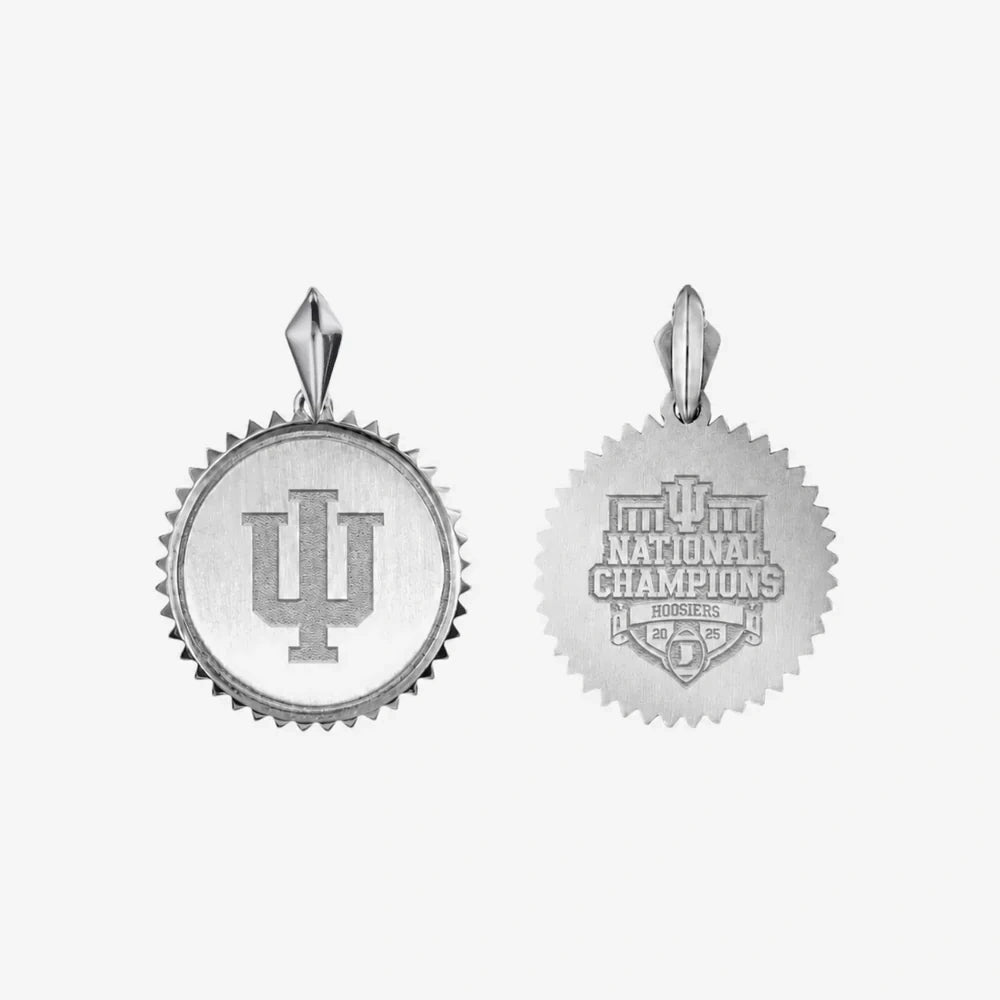 Indiana Logo Sunburst Pendant