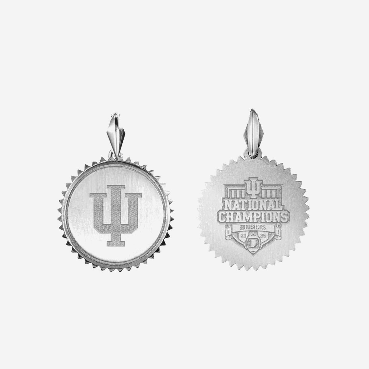 Indiana Logo Sunburst Pendant