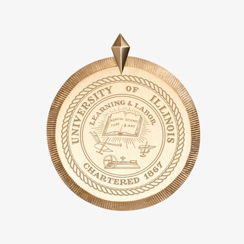 Illinois Florentine Pendant