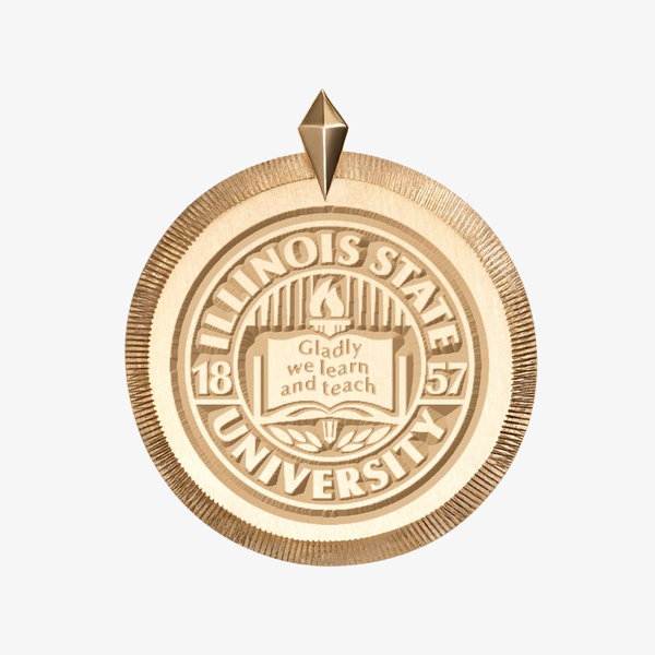 Illinois State Florentine Pendant