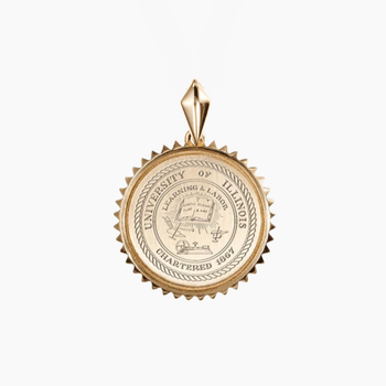 Illinois Sunburst Pendant