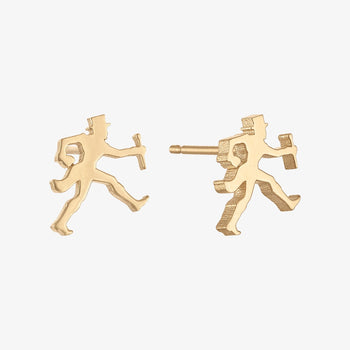 Wake Forest Walking Deacon Stud Earrings