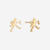 Wake Forest Walking Deacon Stud Earrings