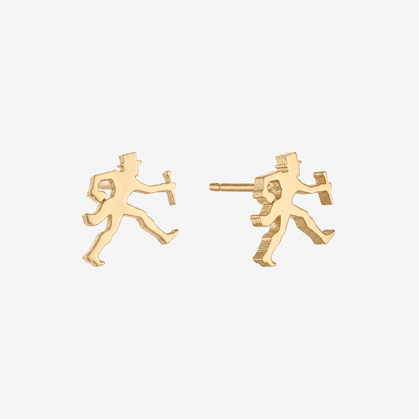 Wake Forest Walking Deacon Stud Earrings