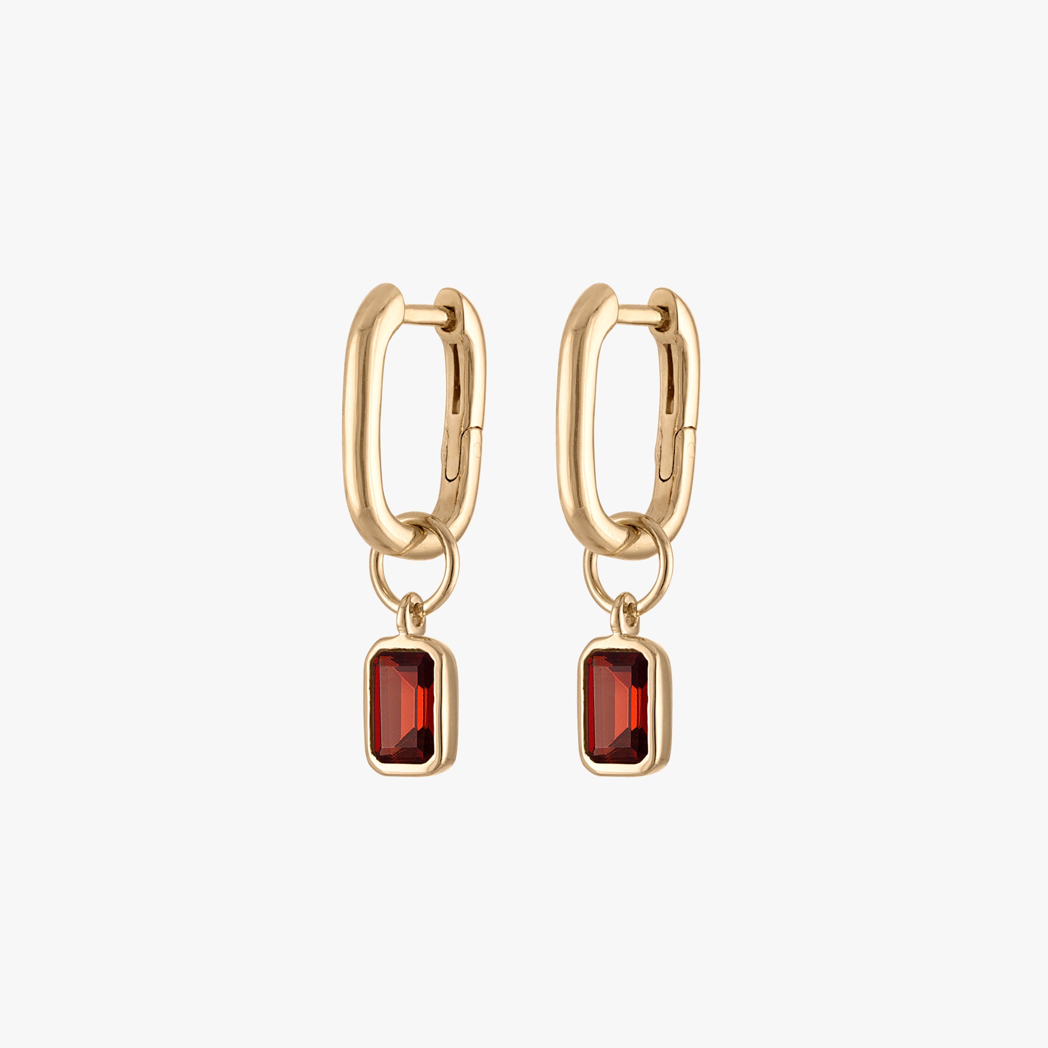 Mini U Hoop Earrings