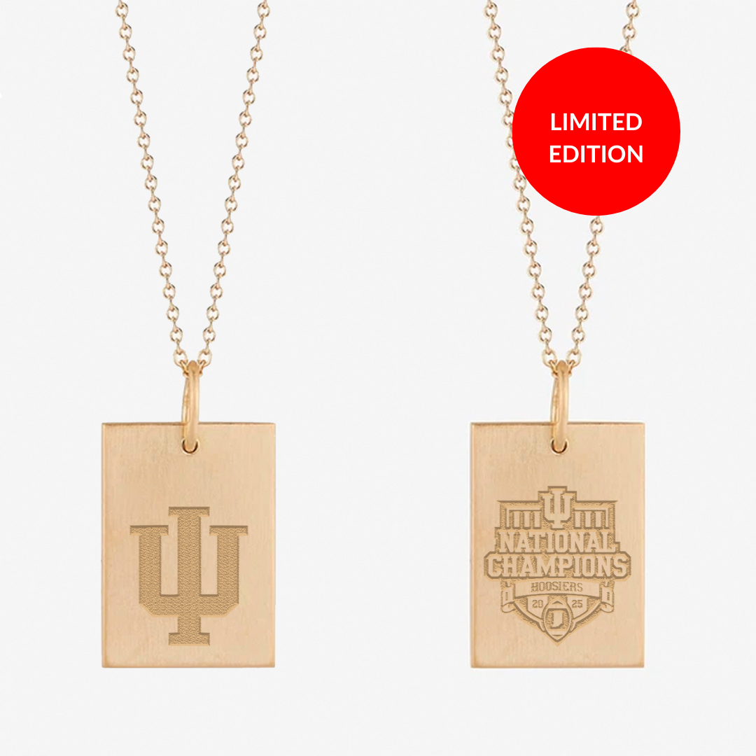 LIMITED EDITION: Indiana 2025 Championship Logo Unisex Pendant