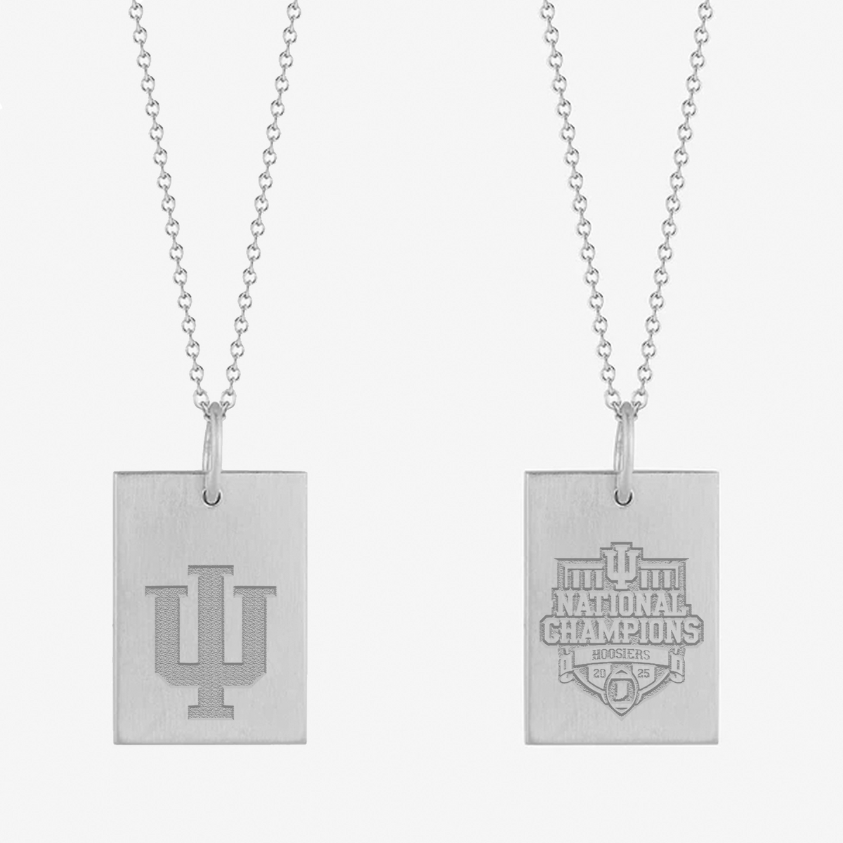 LIMITED EDITION: Indiana 2025 Championship Logo Unisex Pendant