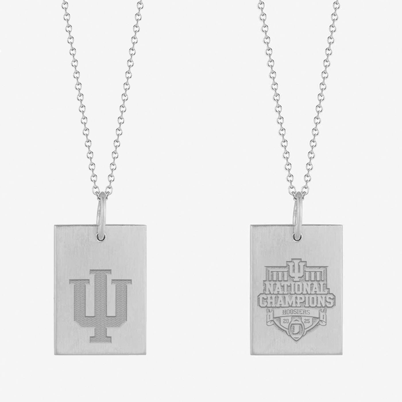 LIMITED EDITION: Indiana 2025 Championship Logo Unisex Pendant