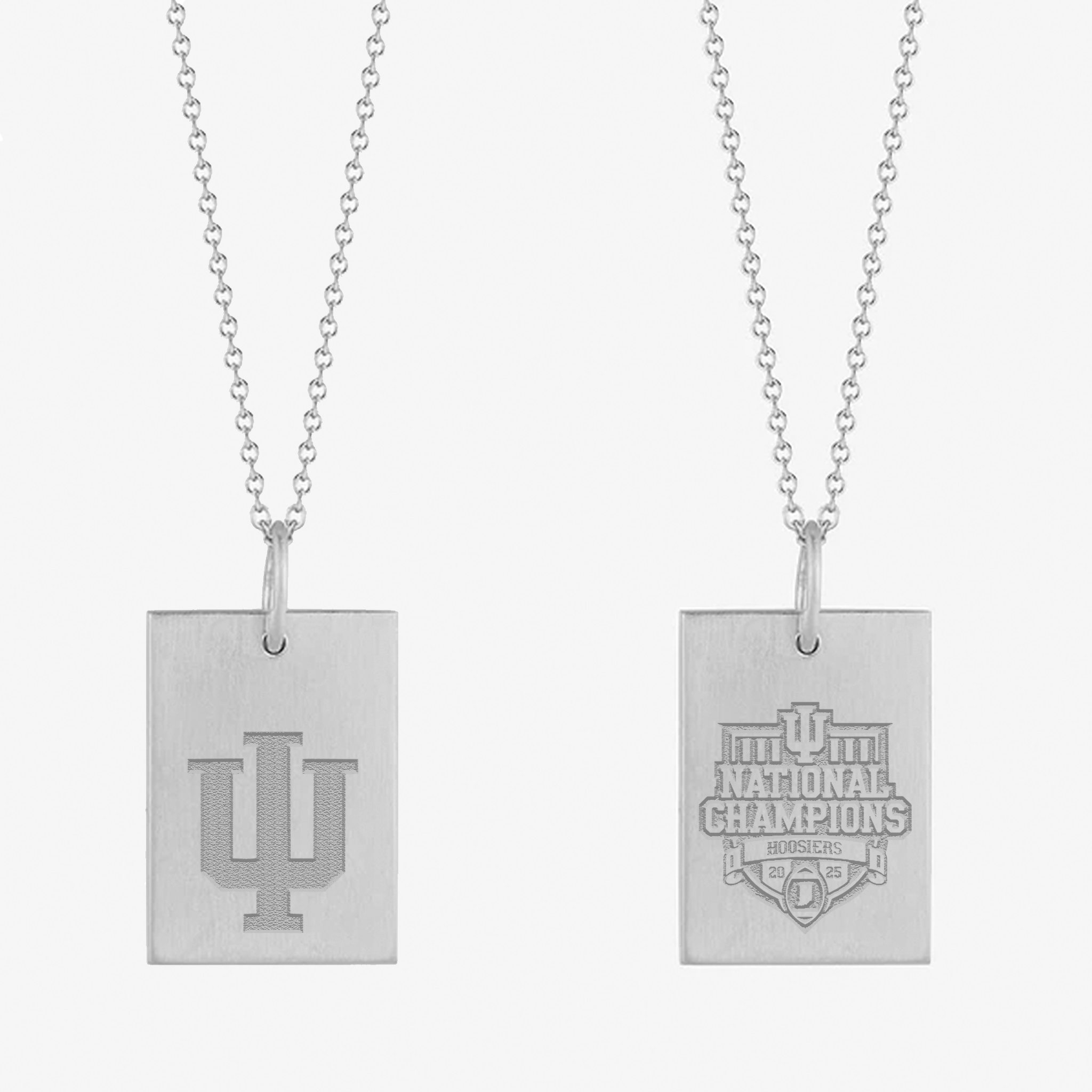 LIMITED EDITION: Indiana 2025 Championship Logo Unisex Pendant