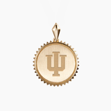 Indiana Logo Sunburst Pendant